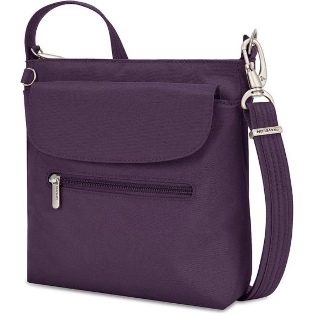 Anti-Theft Classic Mini Shoulder Bag Deep Purple